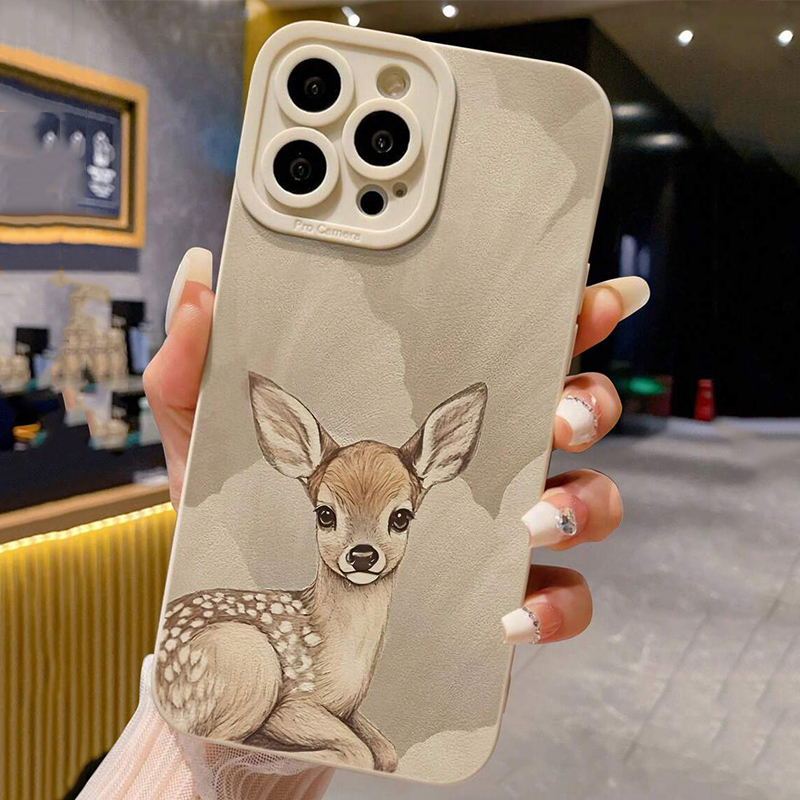 Pour Xiaomi 15T étui cerf pein - Phone Cases Xiaomi 15 avis et prix